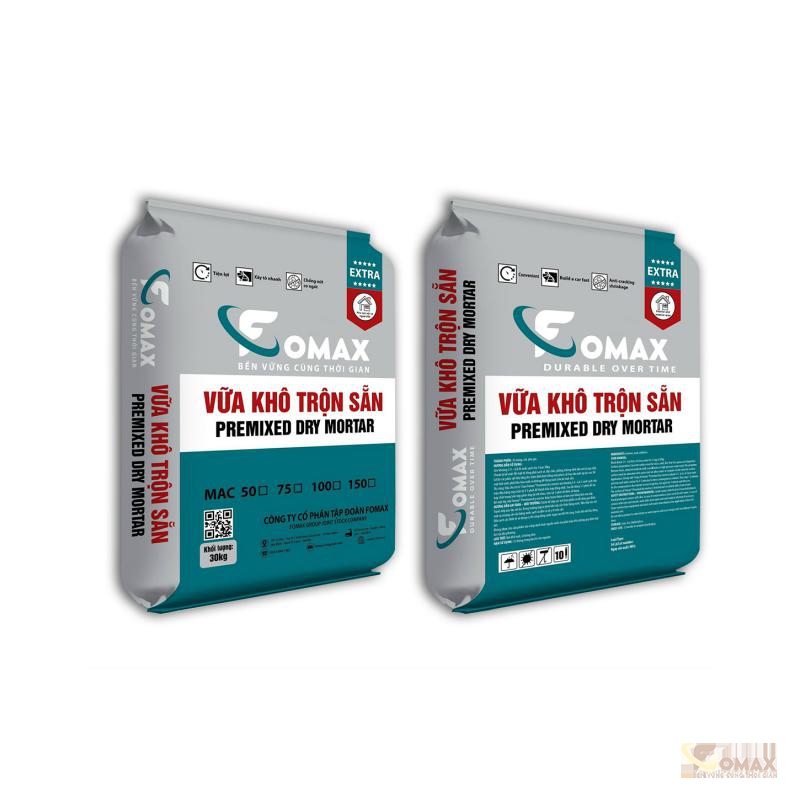 Fomax Premixed Dry Mortar - Vữa Trộn Sẵn